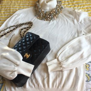 Chanel double flap bag.